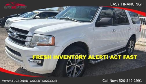 White 2016 Ford Expedition XLT