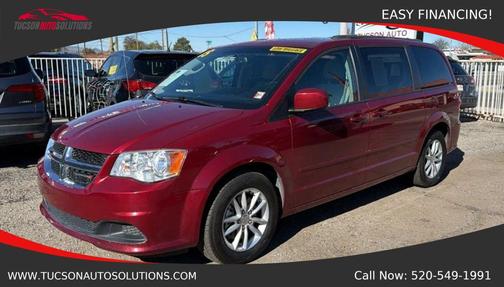 Brilliant Black Crystal Pearlcoat 2015 Dodge Grand Caravan SXT Passenger Van