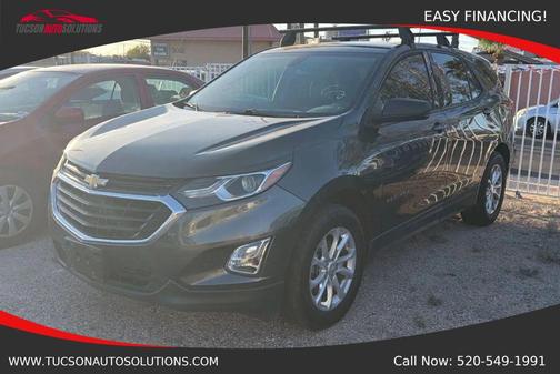 Nightfall Gray Metallic 2018 Chevrolet Equinox LS