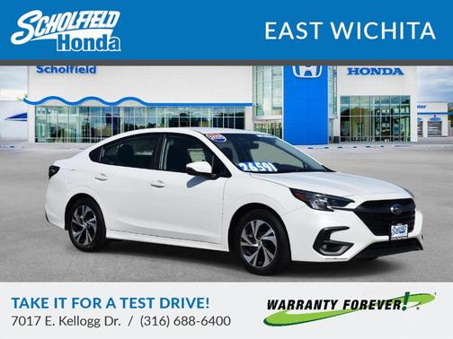 Crystal White Pearl 2025 Subaru Legacy Premium