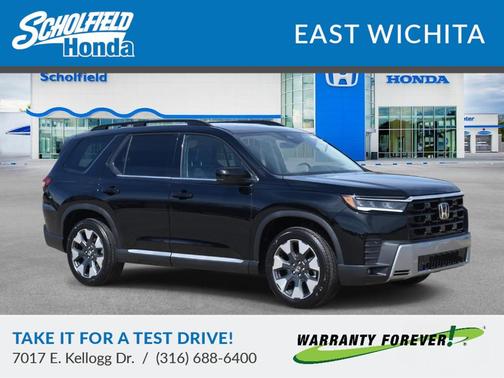 Crystal Black Pearl 2026 Honda Pilot Elite