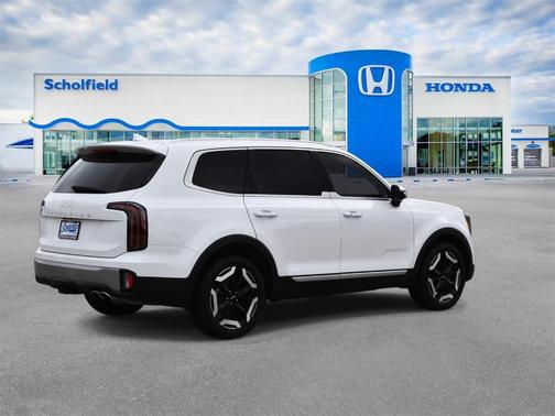 Glacial White Pearl 2025 Kia Telluride EX