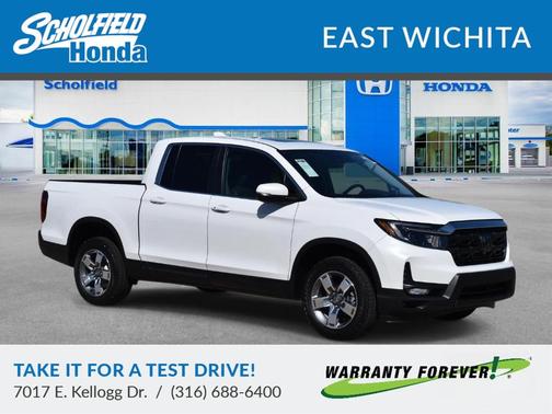 Platinum White Pearl 2026 Honda Ridgeline RTL