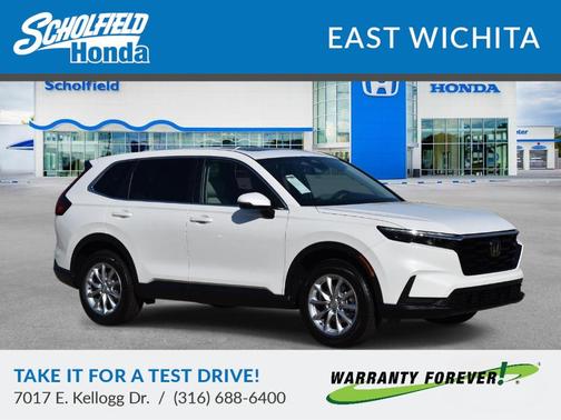Platinum White Pearl 2026 Honda CR-V EX