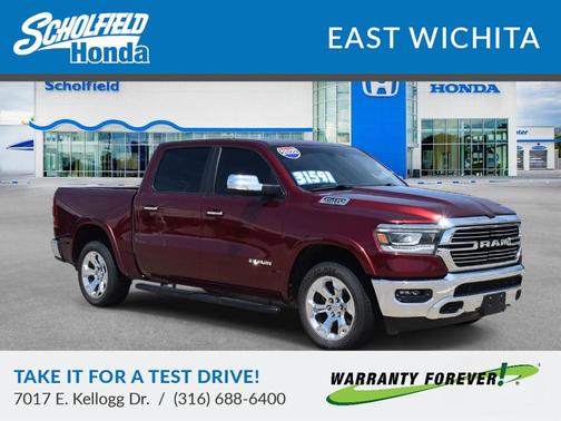 Delmonico Red Pearlcoat 2022 RAM 1500 Laramie