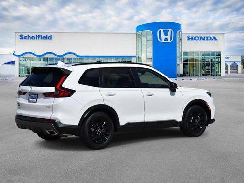 Platinum White Pearl 2026 Honda CR-V Hybrid Sport-L
