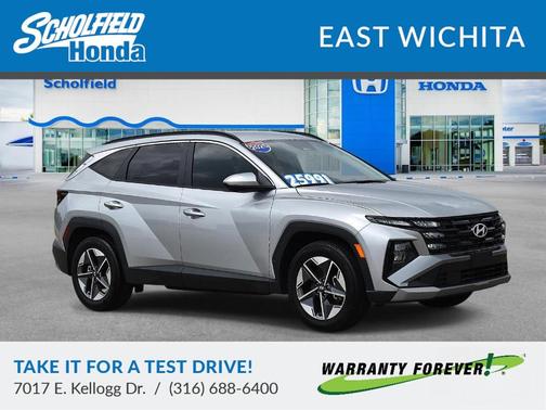 Shimmering Silver 2025 Hyundai TUCSON SEL