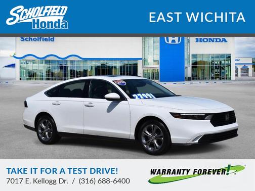 Platinum White Pearl 2024 Honda Accord EX