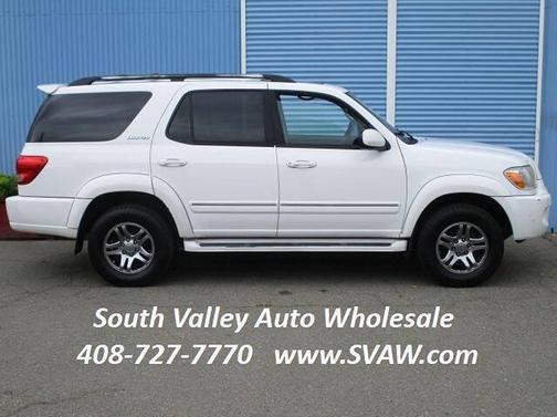 Natural White 2006 Toyota Sequoia Limited