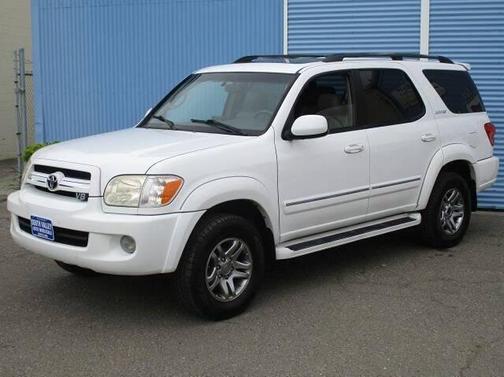 Natural White 2006 Toyota Sequoia Limited
