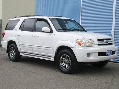 Natural White 2006 Toyota Sequoia Limited