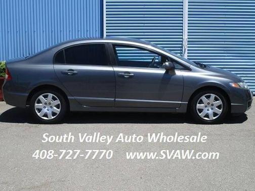 Polished Metal Metallic 2010 Honda Civic LX