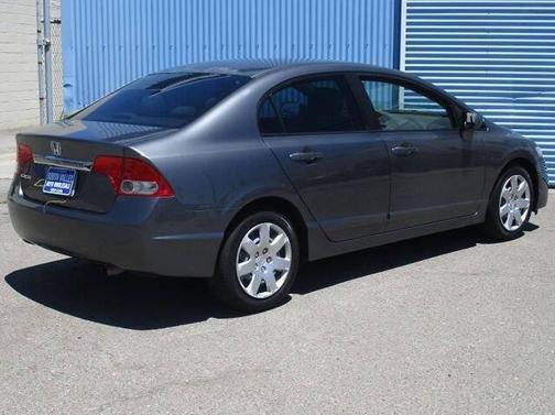 Polished Metal Metallic 2010 Honda Civic LX