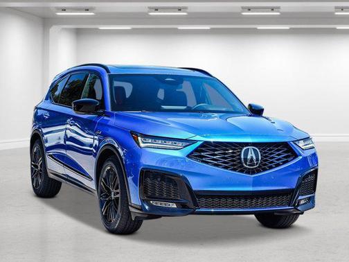 Double Apex Blue Pearl 2026 Acura MDX A-SPEC Advance Package