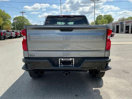 Satin Steel Metallic 2021 Chevrolet Silverado 1500 Custom Trail Boss