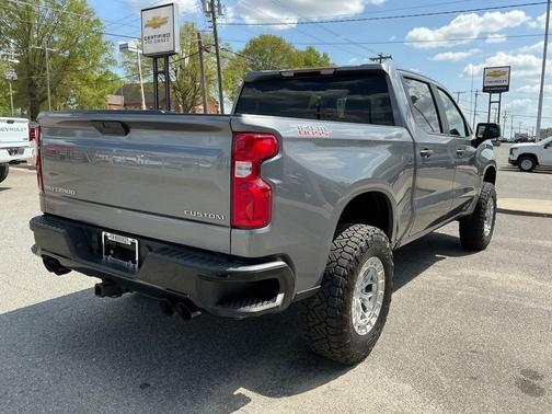 Satin Steel Metallic 2021 Chevrolet Silverado 1500 Custom Trail Boss