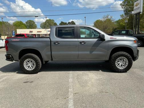 Satin Steel Metallic 2021 Chevrolet Silverado 1500 Custom Trail Boss