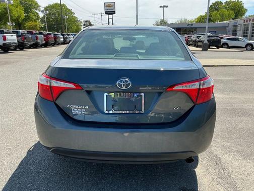 Blue Crush Metallic 2015 Toyota Corolla LE