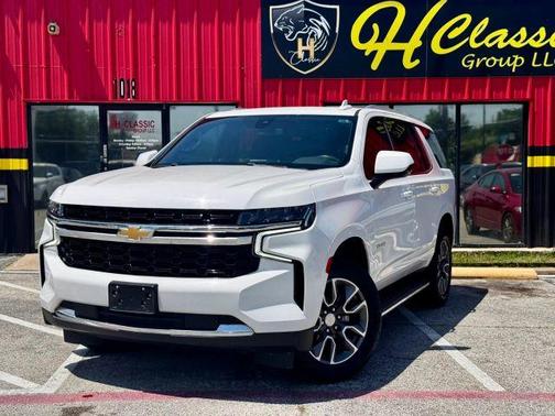 White 2021 Chevrolet Tahoe LS