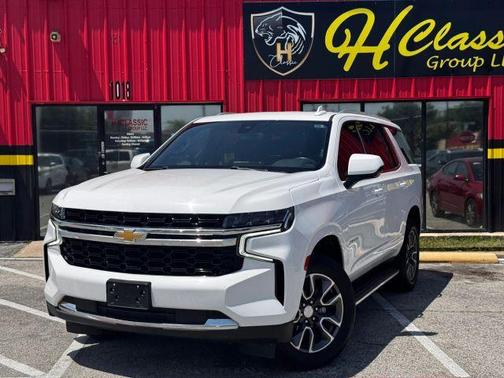 White 2021 Chevrolet Tahoe LS