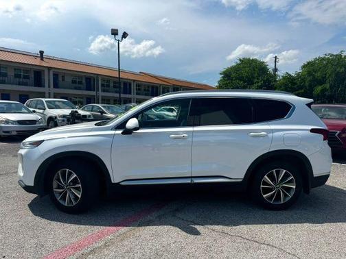 White 2020 Hyundai SANTA FE 2.4 SEL