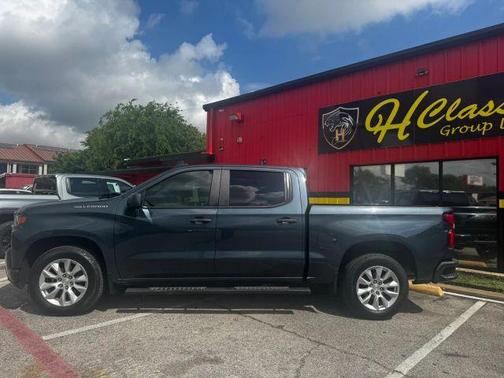 Gray 2020 Chevrolet Silverado 1500 Custom