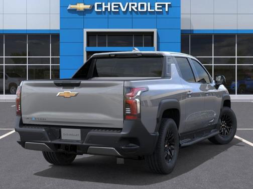 Gray 2026 Chevrolet Silverado EV LT