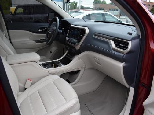 Red 2023 GMC Acadia Denali