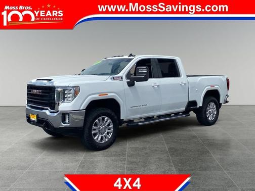 Summit White 2021 GMC Sierra 2500 SLE