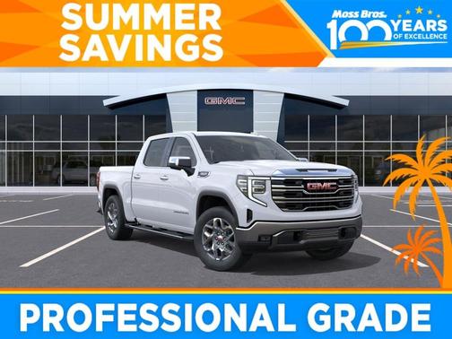 Summit White 2026 GMC Sierra 1500 SLT