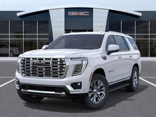 Glacier White Tricoat 2026 GMC Yukon Denali