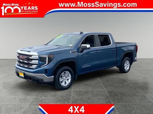 Downpour Metallic 2024 GMC Sierra 1500 SLE