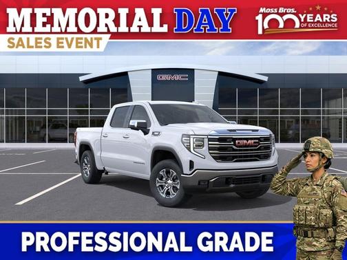 Summit White 2026 GMC Sierra 1500 SLT
