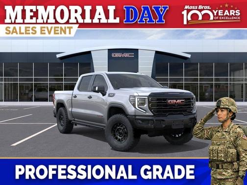 Sterling Metallic 2026 GMC Sierra 1500 AT4X
