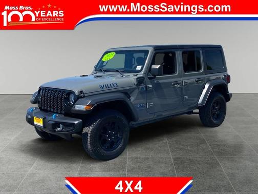 Sting-Gray Clearcoat 2023 Jeep Wrangler 4xe Base
