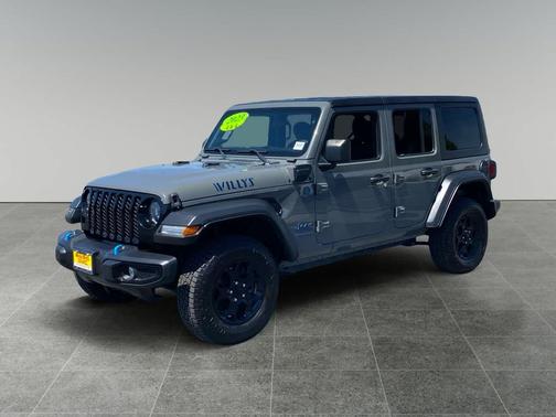 Sting-Gray Clearcoat 2023 Jeep Wrangler 4xe Base