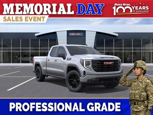 Sterling Metallic 2026 GMC Sierra 1500 Elevation