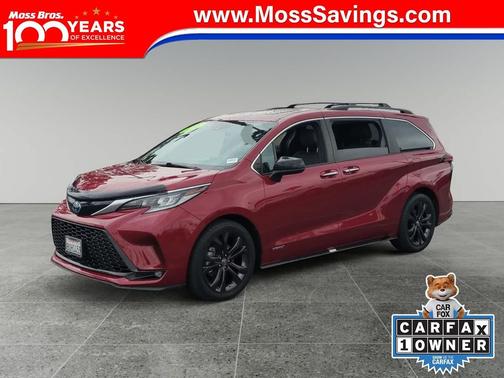 2021 Toyota Sienna XSE 7 Passenger
