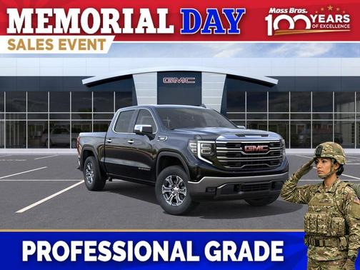 Onyx Black 2026 GMC Sierra 1500 SLT