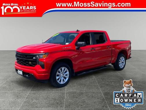 Red Hot 2024 Chevrolet Silverado 1500 Custom