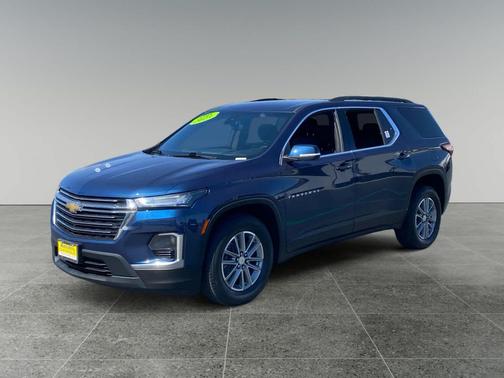 Northsky Blue Metallic 2023 Chevrolet Traverse LT Cloth