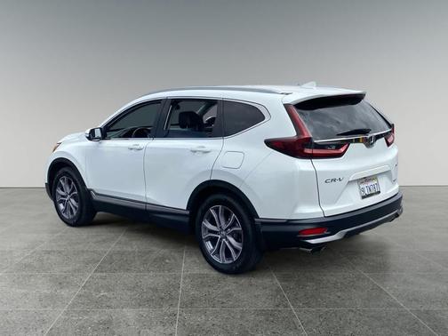 Platinum White Pearl 2021 Honda CR-V AWD Touring
