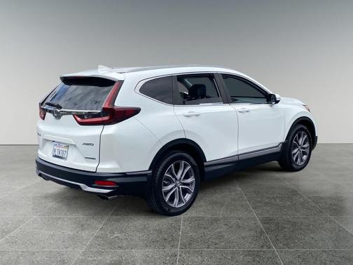 Platinum White Pearl 2021 Honda CR-V AWD Touring