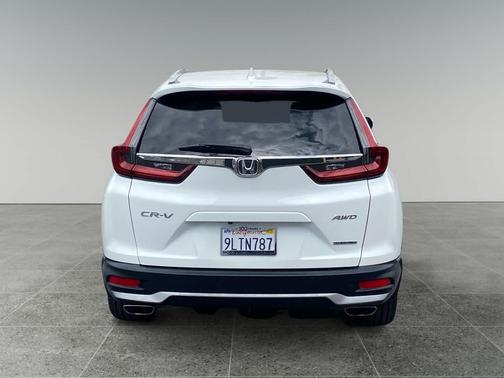 Platinum White Pearl 2021 Honda CR-V AWD Touring