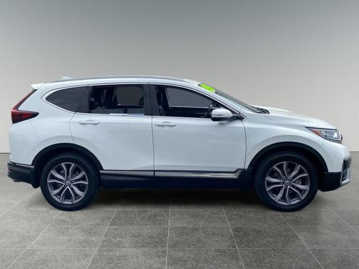 Platinum White Pearl 2021 Honda CR-V AWD Touring