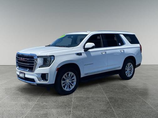 Summit White 2022 GMC Yukon SLT