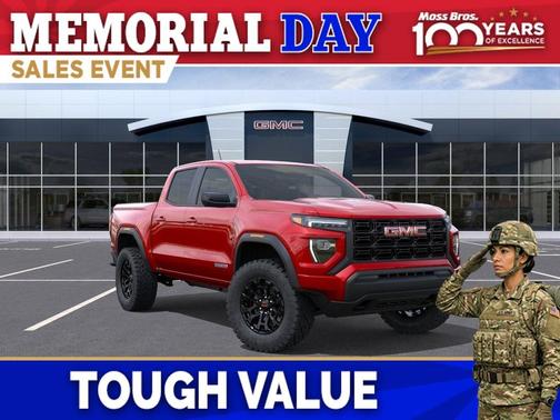 Volcanic Red Tintcoat 2026 GMC Canyon Elevation