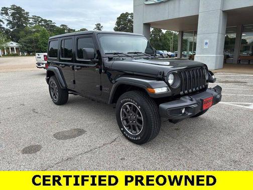 2021 Jeep Wrangler Unlimited 80th Anniversary 4x4