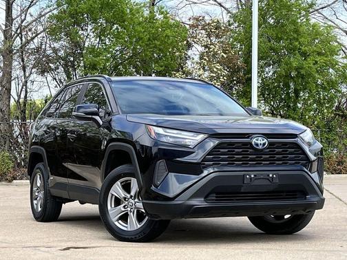 Midnight Black 2023 Toyota RAV4 Hybrid XLE