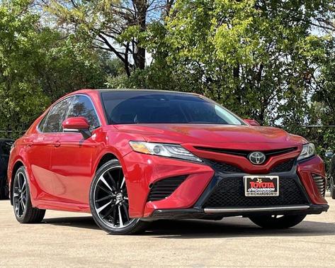 Supersonic Red 2019 Toyota Camry XSE